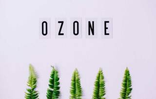 ozone spelled out on paper