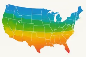 colored map